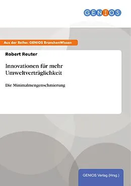 E-Book (pdf) Innovationen für mehr Umweltverträglichkeit von Robert Reuter