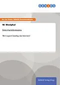 E-Book (pdf) Internetdomains von M. Westphal
