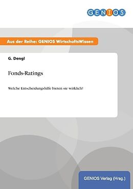 Kartonierter Einband Fonds-Ratings von G. Dengl