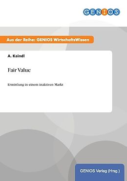 Kartonierter Einband Fair Value von A. Kaindl