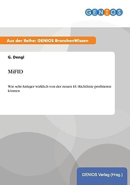 Kartonierter Einband MiFID von G. Dengl