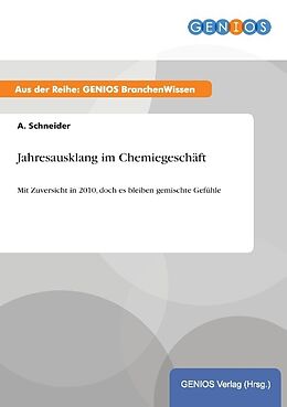 Kartonierter Einband Jahresausklang im Chemiegeschäft von A. Schneider