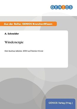 Kartonierter Einband Windenergie von A. Schneider