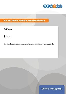 Kartonierter Einband Jeans von S. Kneer