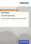 E-Book (epub) Versicherungsverträge von Annett Kaindl