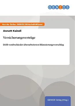E-Book (epub) Versicherungsverträge von Annett Kaindl