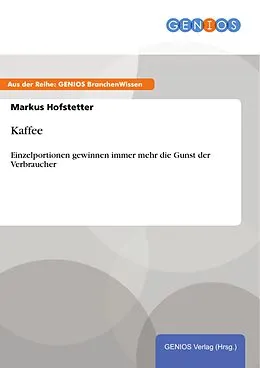 E-Book (pdf) Kaffee von Markus Hofstetter