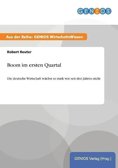 Boom im ersten Quartal