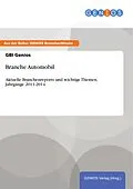 E-Book (pdf) Branche Automobil von Gbi Genios