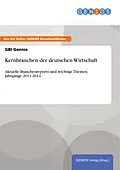 E-Book (pdf) Kernbranchen der deutschen Wirtschaft von Gbi Genios