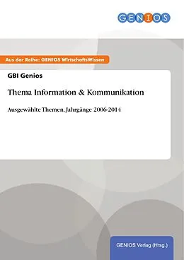 E-Book (pdf) Thema Information & Kommunikation von Gbi Genios