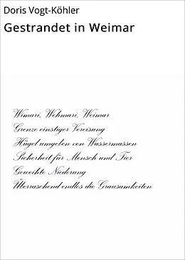 E-Book (epub) Gestrandet in Weimar von Doris Vogt-Köhler