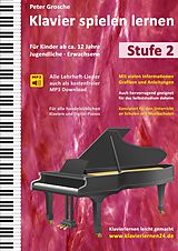 E-Book (epub) Klavier spielen lernen (Stufe 2) von Peter Grosche