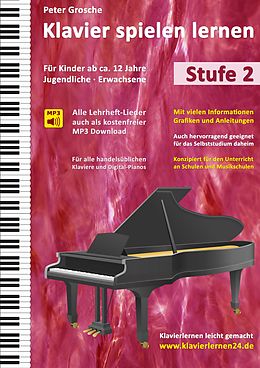 E-Book (epub) Klavier spielen lernen (Stufe 2) von Peter Grosche