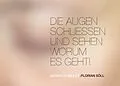 E-Book (epub) Die Augen schließen und sehen worum es geht von Florian Söll