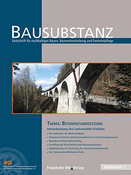 E-Book (pdf) BAUSUBSTANZ Thema: Betoninstandsetzung von Gabriele Patitz, Andreas Gerdes, Hermann Rothenhöfer