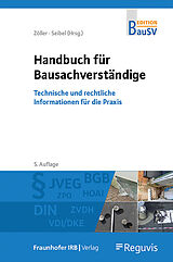 Fester Einband Handbuch für Bausachverständige von 