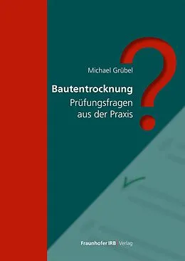 E-Book (pdf) Bautentrocknung von Michael Grübel
