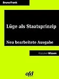 E-Book (epub) Lüge als Staatsprinzip von Bruno Frank