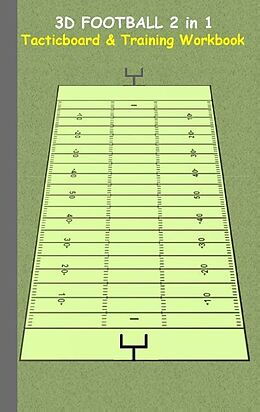 Couverture cartonnée 3D Football 2 in 1 Tacticboard and Training Book de Theo von Taane