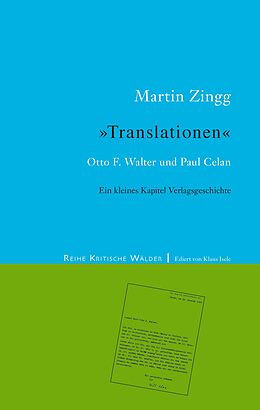 E-Book (epub) Translationen von Martin Zingg