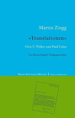 E-Book (epub) Translationen von Martin Zingg