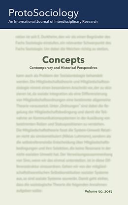 eBook (epub) Concepts: Contemporary and Historical Perspectives de 