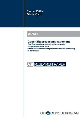 E-Book (epub) Geschäftsprozessmanagement von Florian Zeiler, Prof. Dr. Oliver Koch