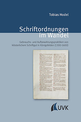 Fester Einband Schriftordnungen im Wandel von Tobias Hodel