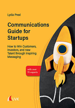 Couverture cartonnée Communications Guide for Startups de Lydia Prexl