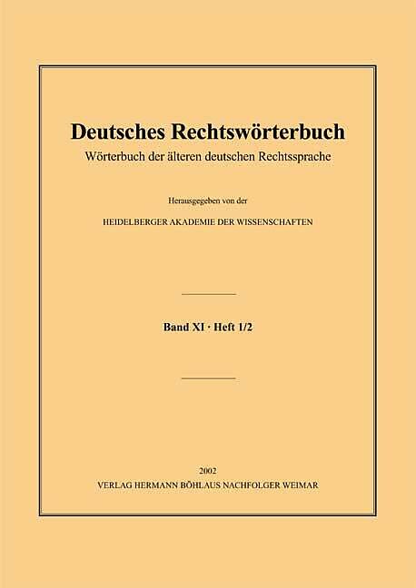 Deutsches Rechtswörterbuch