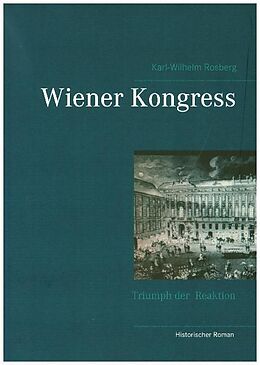 Kartonierter Einband Wiener Kongress von Karl-Wilhelm Rosberg