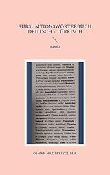 E-Book (epub) Subsumtionswörterbuch Deutsch - Türkisch von Nazim Kiygi