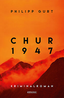 Kartonierter Einband Chur 1947 (orange) von Philipp Gurt