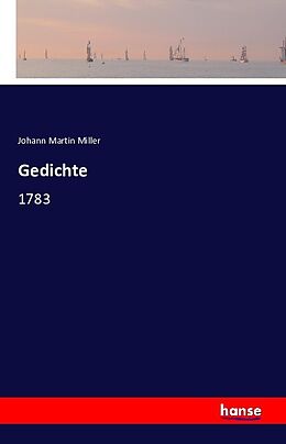 Kartonierter Einband Gedichte von Johann Martin Miller