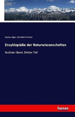 Kartonierter Einband Encyklopädie der Naturwissenschaften von Gustav Jäger, Wendelin Förster