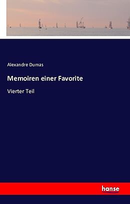 Kartonierter Einband Memoiren einer Favorite von Alexandre Dumas
