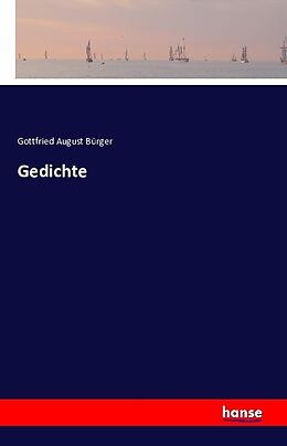 Kartonierter Einband Gedichte von Gottfried August Bürger