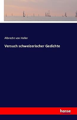 Kartonierter Einband Versuch schweizerischer Gedichte von Albrecht von Haller