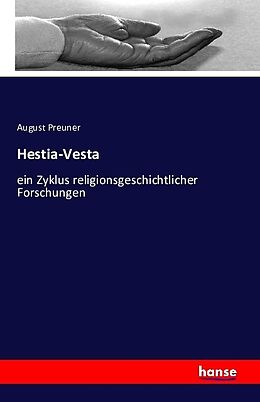 Kartonierter Einband Hestia-Vesta von August Preuner