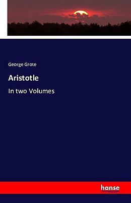 Kartonierter Einband Aristotle von George Grote