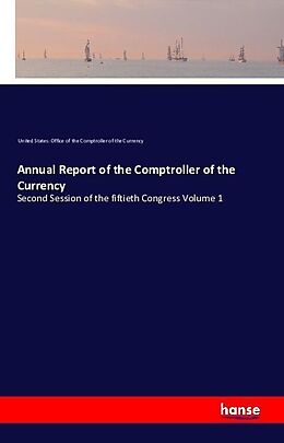 Couverture cartonnée Annual Report of the Comptroller of the Currency de 