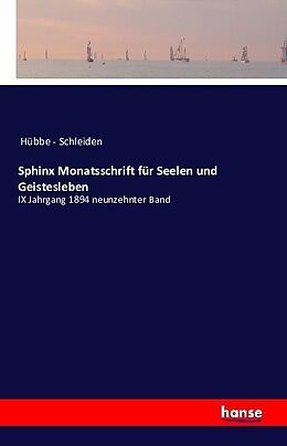 Kartonierter Einband Sphinx Monatsschrift für Seelen und Geistesleben von 