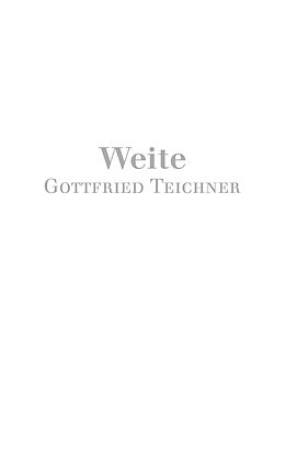 E-Book (epub) Weite von Gottfried Teichner