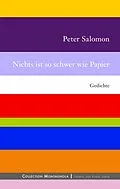 E-Book (epub) Nichts ist so schwer wie Papier von Peter Salomon