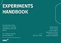 E-Book (epub) Experiments Handbook von Britta Ullrich, Sarah Wagner, Anne Schütt