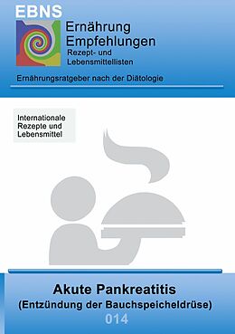 E-Book (epub) Ernährung bei Akute Pankreatitis von Josef Miligui