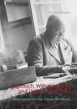 Kartonierter Einband Tagebuch Wilhelmshorst und Uelzen 1948 und 1949 von Friedrich Helms