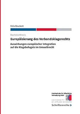 E-Book (epub) Europäisierung des Verbandsklagerechts von Felix Bruckert