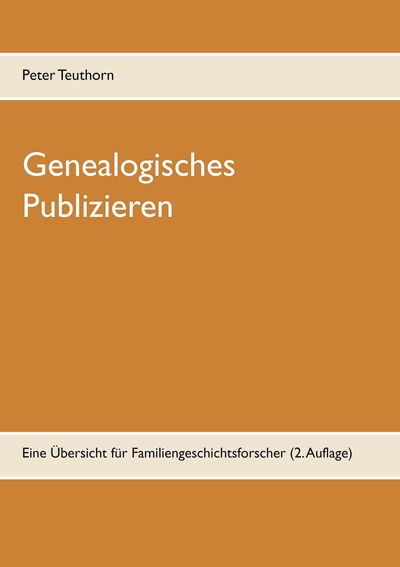 Genealogisches Publizieren